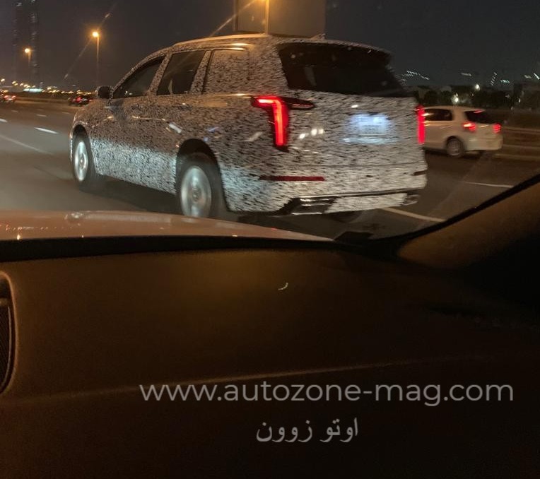 صور حصرية لاختبارات كاديلاك XT6 الجديدة في الامارات العربية المتحدة